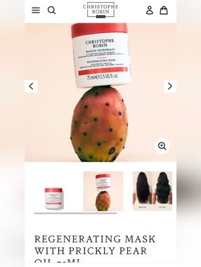 Regenerating Mask with Prickly Pear Oil — 75ml NEW